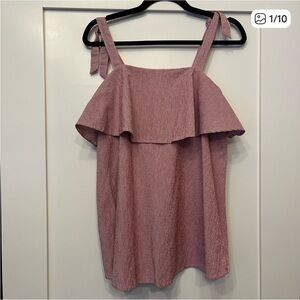 Isabel Maternity by Ingrid & Isabel Pink Sleeveless Top